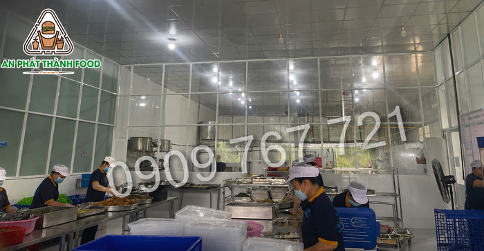 Industrial catering service