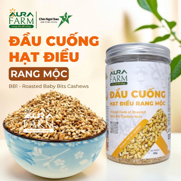 Original Taste of Roasted Baby Bits Cashew Nuts