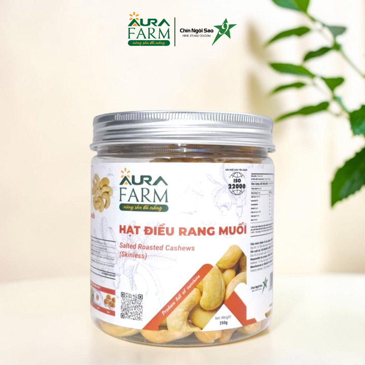 Salted Roasted Cashews Without Skin