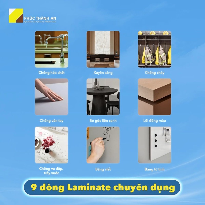 9 specialized laminate lines