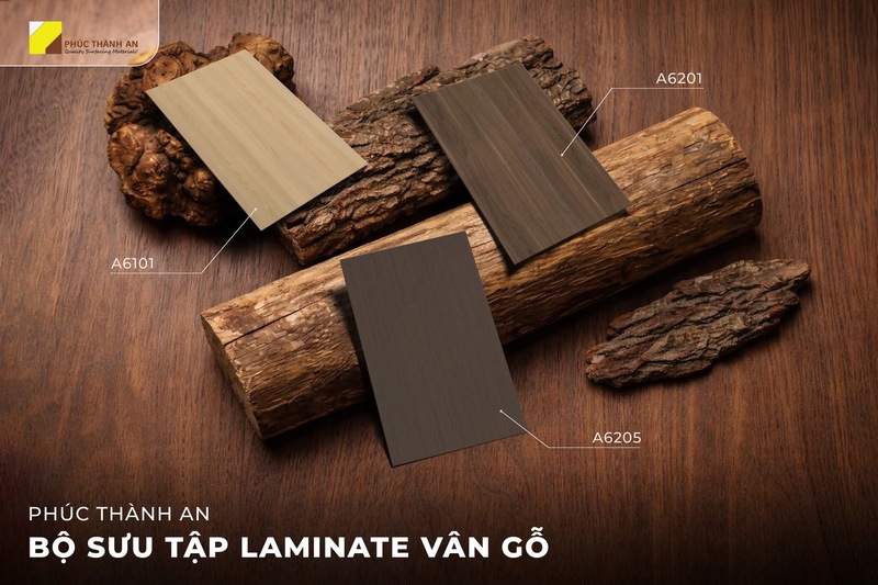 Wood grain laminate collection