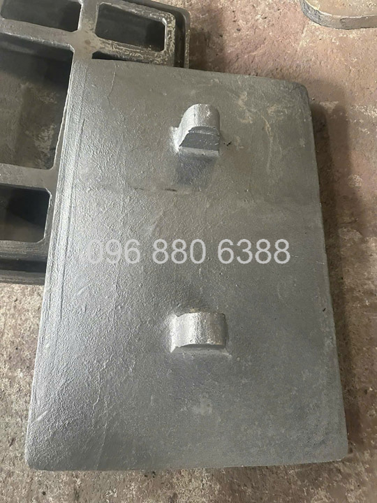 RTSi5 heat-resistant cast iron furnace door blades