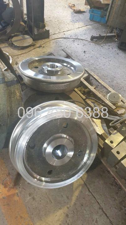 C45 steel crane wheels
