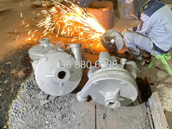 High chrome alloy cast iron wear resistant pump
