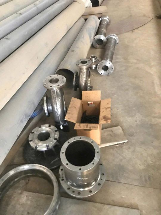High-chromium alloy cast iron pump impeller