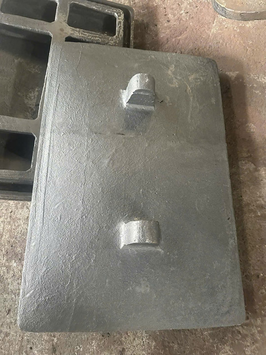 RTSi5 heat-resistant cast iron furnace gate