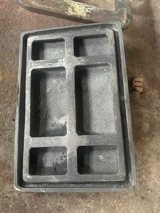 RTSi5 heat-resistant cast iron furnace gate
