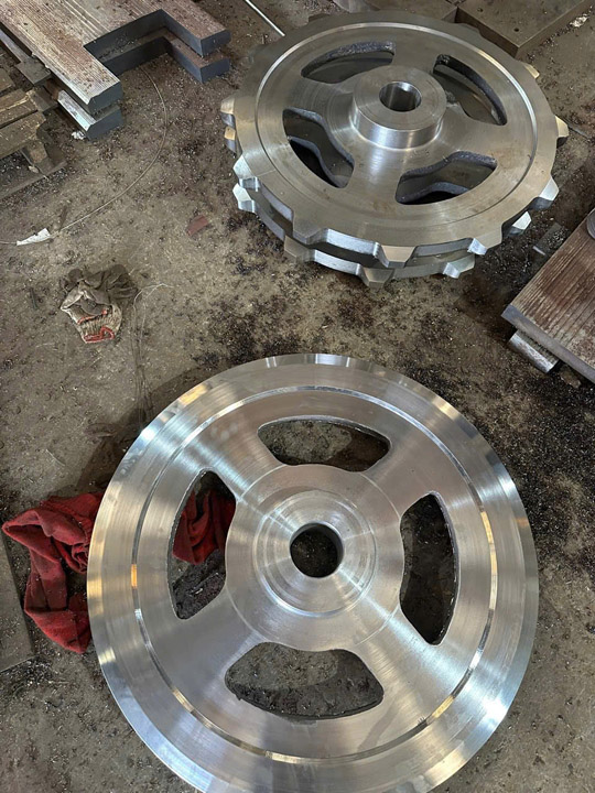40XH steel driven sprocket