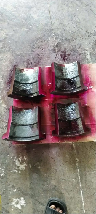 Clay rollers, stationary grates and moving grates