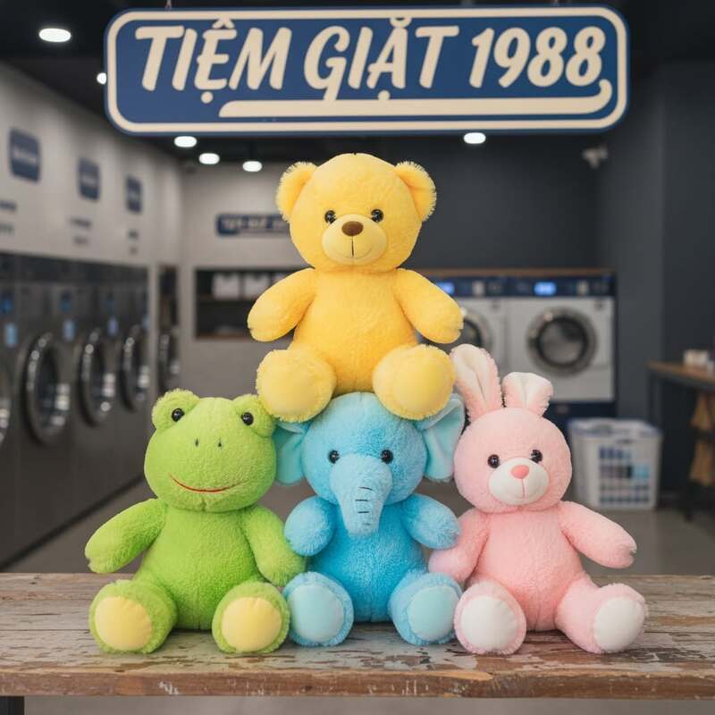 Stuffed animal wash