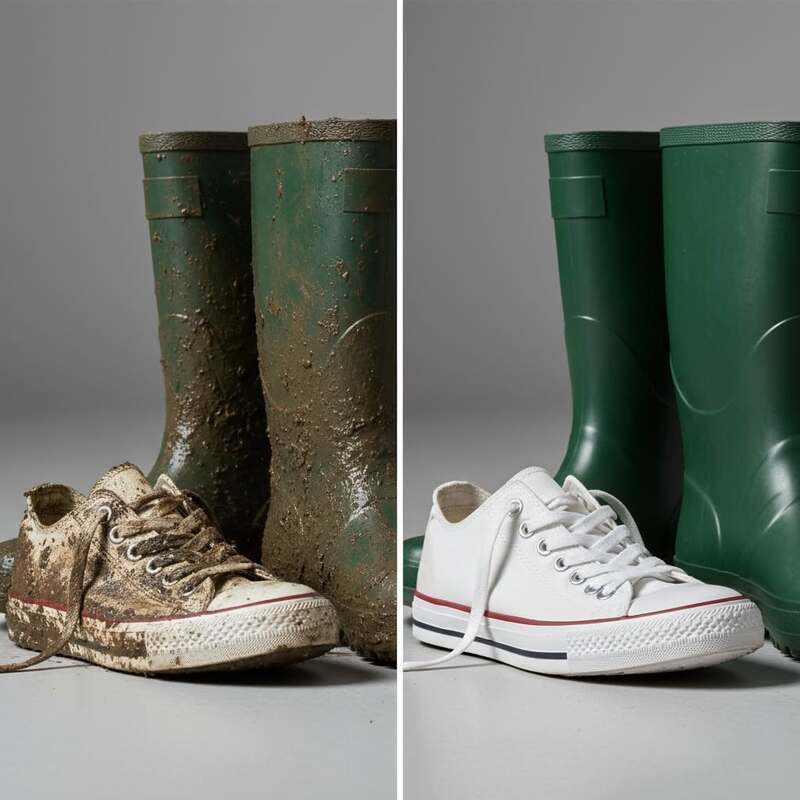 Shoe care and cleaning
