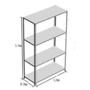 Light-duty rack