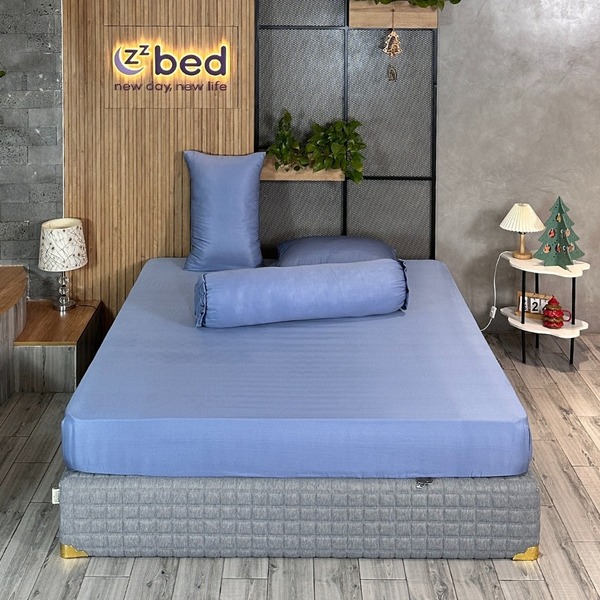 Zzbed Modal silk bedding set - Ocean blue