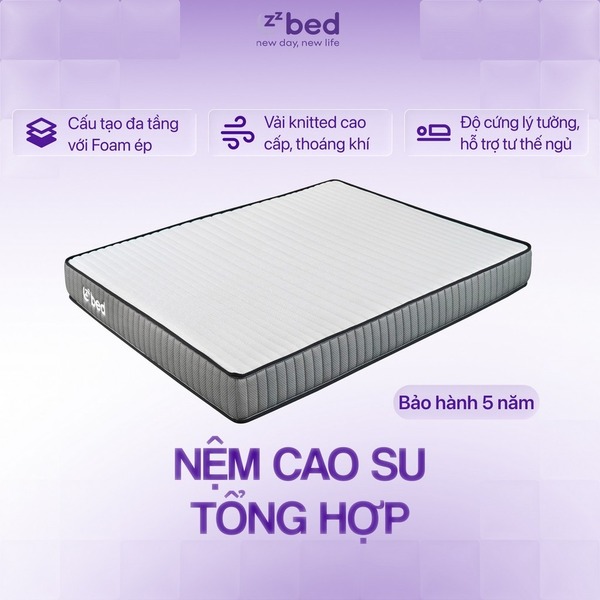 Zzbed synthetic latex mattress