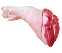 Uncut pig trotter