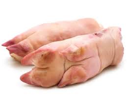 Back pig feet