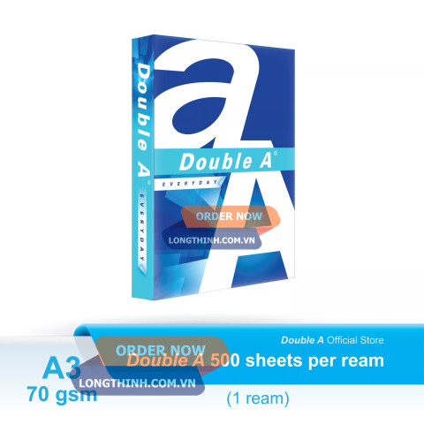 Double A3 paper