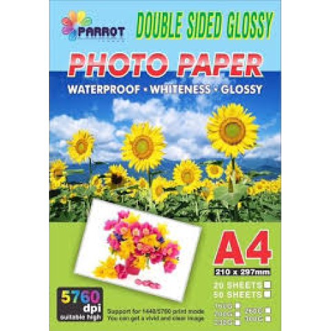 A4 double-sided glossy paper