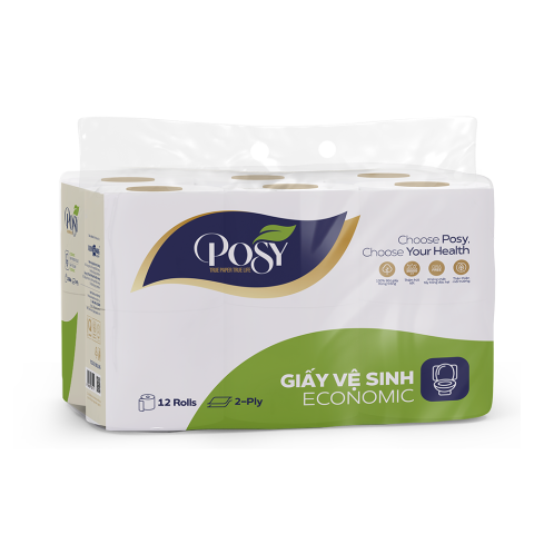 Toilet paper (12 rolls)