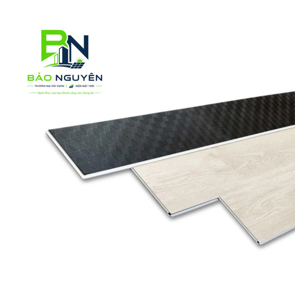 SPC click flooring with IXPE underlayment