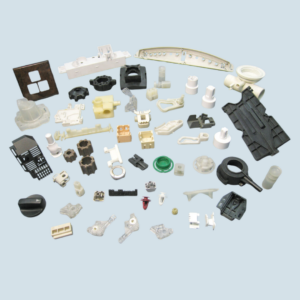Plastic components for electronics