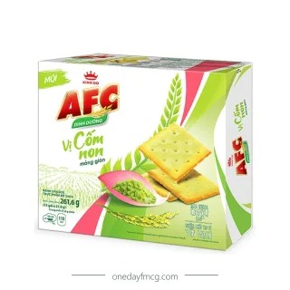 AFC crunchy crackers young rice flavor