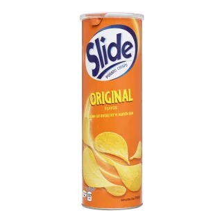Slide potato chips original flavored