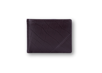 Horizontal leather wallet
