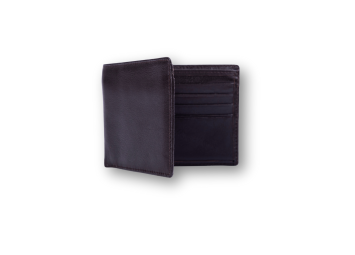 Horizontal leather wallet