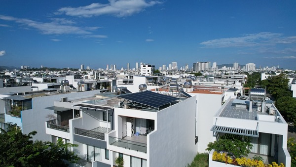 7.8 kWp townhouse solar system at My Gia Urban Area