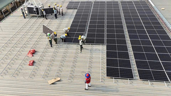 CK Foods - 728 kWp 3-phase grid-tied solar power system installation