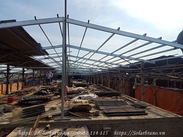 Duc Thanh Brick Factory - 1 MW solar power system installation