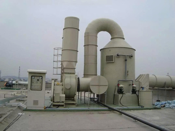 Exhaust Gas Treatment Towers