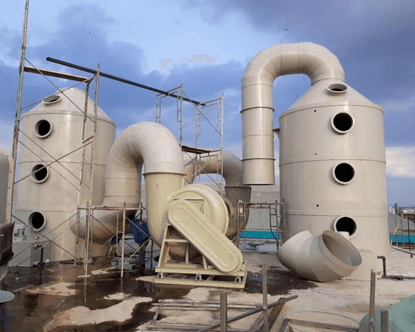 Exhaust Gas Treatment Towers