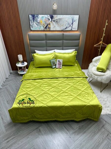 Faux silk bedding sets