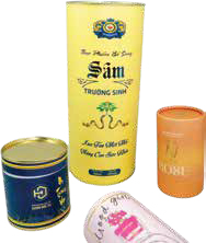 Round paper box