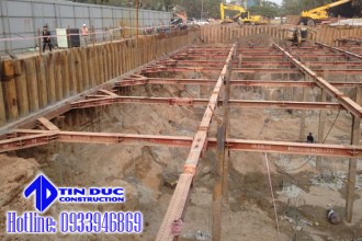 Basement excavation