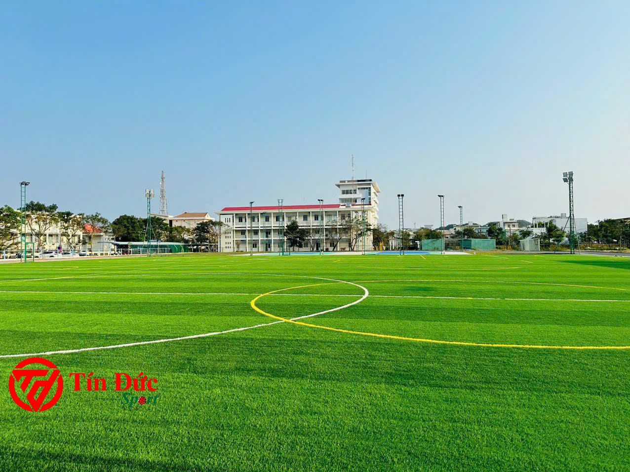 Artificial turf installation