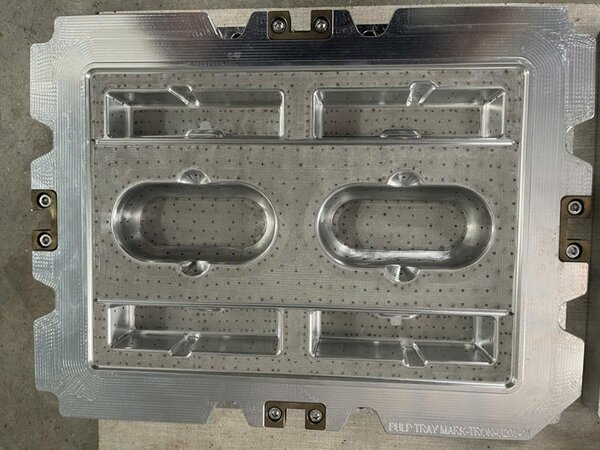 Paper pulp molds