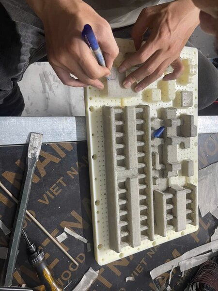 Paper pulp molds