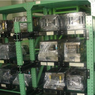 Material handling rack