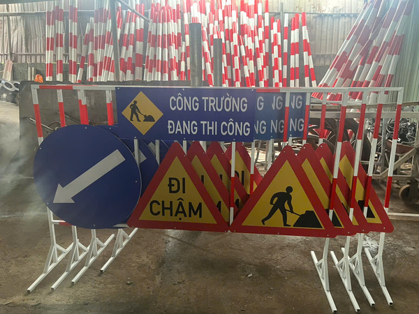 Roadwork sign