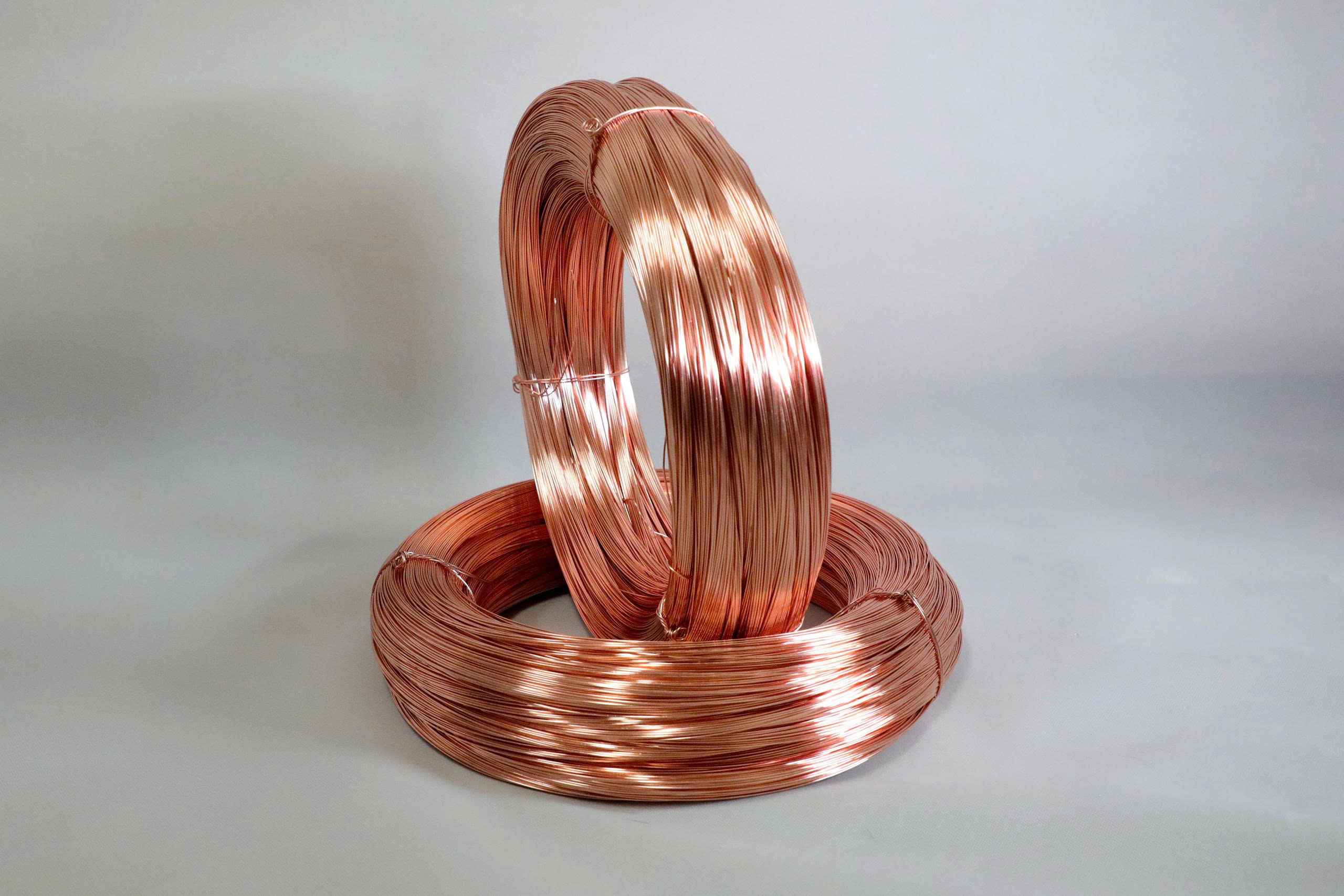 Copper coated wire