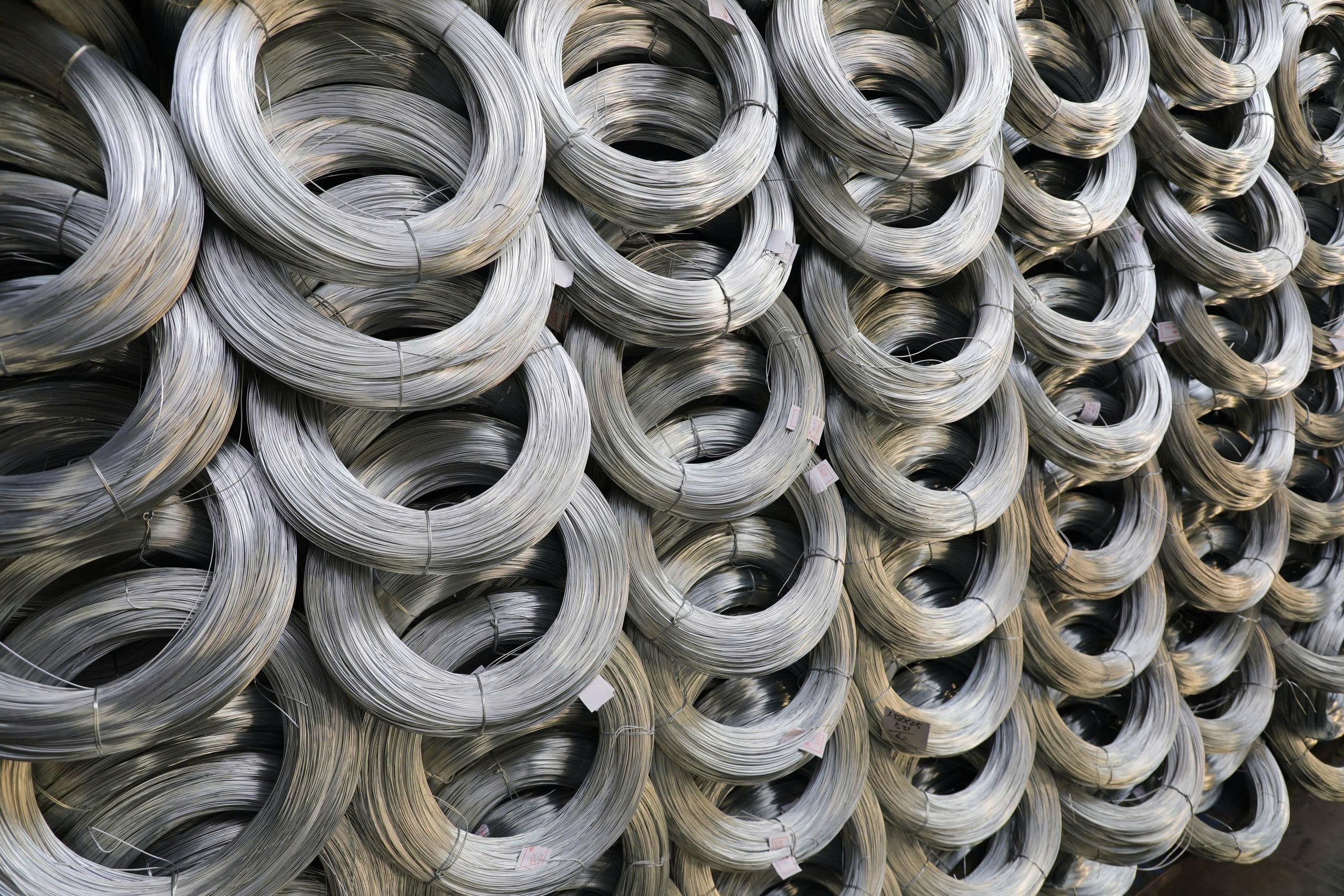 Galvanized wire