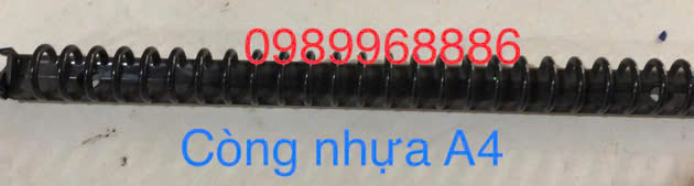 Plastic binder rings