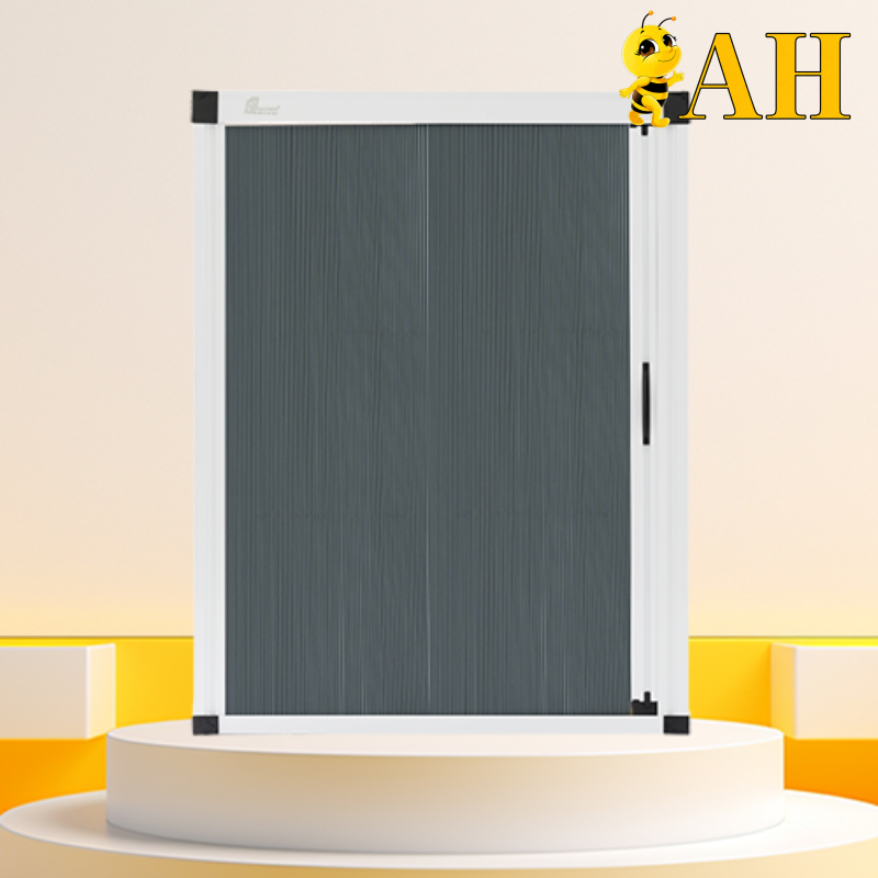 Tracked Door/Window with cellular shade