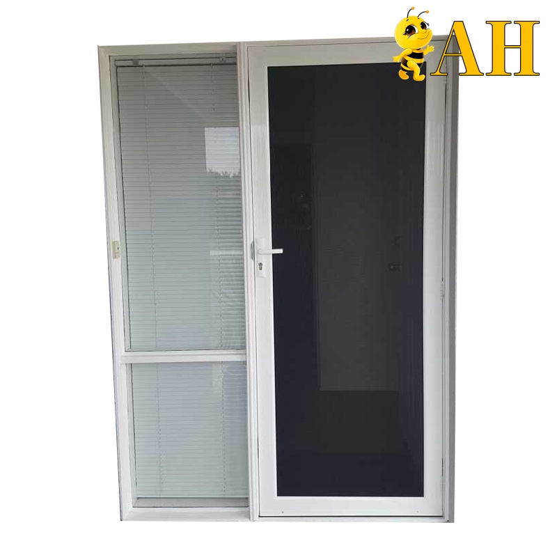 Cut-resistant swing screen door