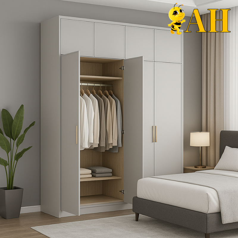 4 door wardrobe