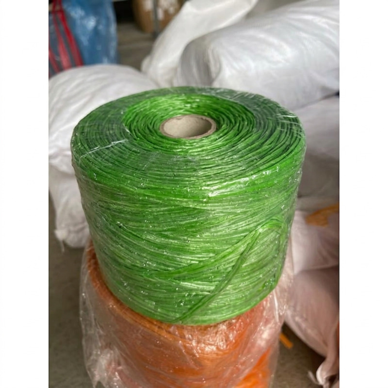Green hand tying tape