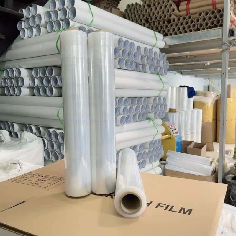 PE stretch film roll